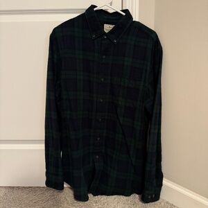 L.L. Bean Scotch Plaid Flannel